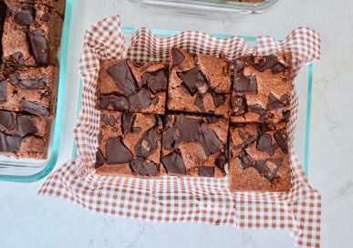 スタバのダブルチョコレートブラウニー